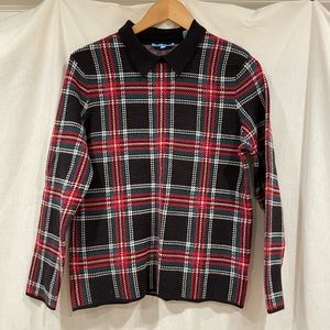 Tartan plaid Draper James top